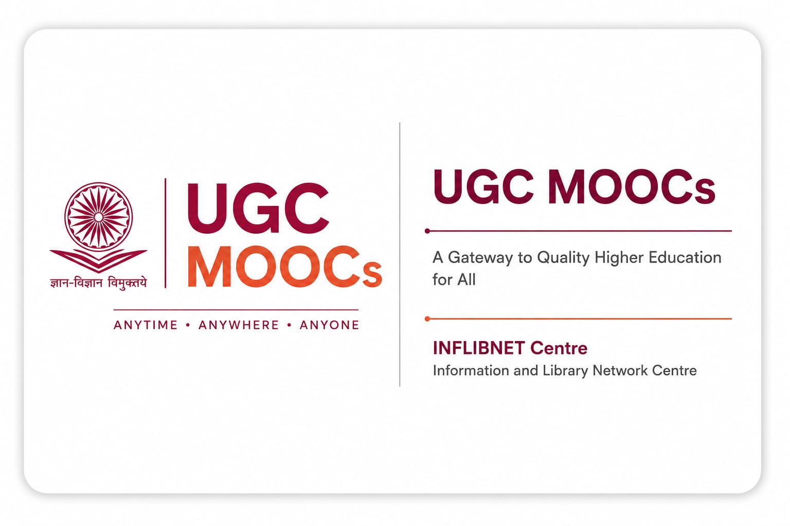 UGC MOOCs